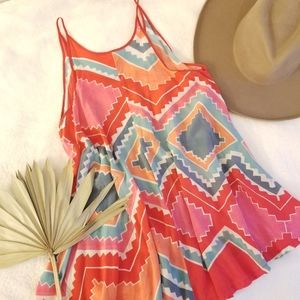 Wonderland Honolulu Aztec Mini dress